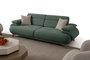 Atelier Del Sofa Bonjo Silver - Green Sofá de 3 plazas